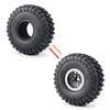 RCLIONS 1.9 Crawler Beadlock Wheels and Rubber Tires Set 4pcs Foam Insert for 1/10th RC Crawler Car Axial SCX10 90046 AXI03007 TRX4 view 4