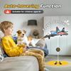 Foam RC Plane Drone for Kids, Remote Control Airplane Fighter Jet with LED Light, Auto Hover, 360Flip, 2 Batteries (16 Mins Flight), Easy to Fly for Beginners view 3