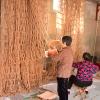 Rope Net for Treehouse4mm-8cm Outdoor Kids Stair Safe Balcony Banister Decor Net Fence Climbing Hammock Swing Customizable Child Safety Netting for Balcony 6x8m(19.7x26.2ft) view 4