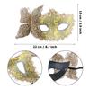 Gawertoy 8 Pieces Vintage Masquerade Masks, Mardi Gras Masks Venetian Masks Unisex Half Face Masks for Christmas Halloween Carnival Prom Ball Fancy Dress Party Supplies Costume Accessory (#C) view 4