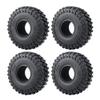 RCLIONS 4pcs 1.9" RC Crawler Wheel Rims and Tires with Foam Insert for 1/10 RC Crawler Car SCX10,TRX4,SCX10 II view 2
