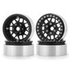 RCLIONS 4pcs 1.9" RC Crawler Wheel Rims and Tires with Foam Insert for 1/10 RC Crawler Car SCX10,TRX4,SCX10 II view 3