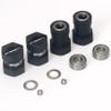 HobbyMarking RC Car 1/10 Aluminum 12mm Hex Adapter Wheels Rims Combiner for Tamiya CW-01 Chassis Lunchbox ORV Monster Beetle Upgrade Parts view 3
