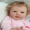 Pinky Lovely Reborn Baby Doll 22inch 55cm Lifelike Newborn Baby Dolls Realistic Looking Adorable Baby Doll Toy Gift view 2