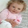 Pinky Lovely Reborn Baby Doll 22inch 55cm Lifelike Newborn Baby Dolls Realistic Looking Adorable Baby Doll Toy Gift view 4