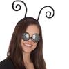 Ausejopeac Butterfly Antenna Bug Headband and Glasses Set, Dragonfly Costume Accessories Halloween Antenna Headband for Woman Halloween Party Cosplay Costume view 3