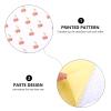 5 Sheets Miniature Dollhouse Wallpaper Peel and Stick Decals, Assorted Floral Wall Stickers for Mini House Living Room and Bedroom Decoration view 4