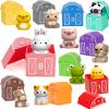 Learning Toys for 1,2,3 Year Old Toddlers, 20Pcs Farm Animals Toys Montessori Counting, Matching & Sorting Fine Motor Games, Christmas Birthday Easter Gift for Baby Boys Girls Age 12-18 Months view 1