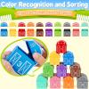 Learning Toys for 1,2,3 Year Old Toddlers, 20Pcs Farm Animals Toys Montessori Counting, Matching & Sorting Fine Motor Games, Christmas Birthday Easter Gift for Baby Boys Girls Age 12-18 Months view 3