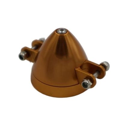 D38xH34mm Aluminum Folding Prop Spinner 3.00mm/3.17mm/4.0mm Brushless Motor Shaft with Adaptor 6mm RC Airplane Replacement Parts (Color : D38xH34xd4.00mm)