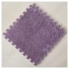 10 Pieces Plush Puzzle Foam Floor Mat,Soft Fluffy Interlocking Foam Tiles,10 Tiles/9.7 Sq.Ft Area Rugs,12"X12" Carpet Squares for Classroom Home Winter,Grey Purple view 1