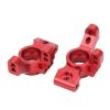 2Pcs Racing Rear Hub Carrier Set,Aluminum Alloy Rear Knuckle Arm Hub Carrier for 4 Tec 2.0 3.0 1/10 RC Car Upgrade Parts Accessories(Red),car Model Accessories view 2