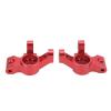 2Pcs Racing Rear Hub Carrier Set,Aluminum Alloy Rear Knuckle Arm Hub Carrier for 4 Tec 2.0 3.0 1/10 RC Car Upgrade Parts Accessories(Red),car Model Accessories view 3