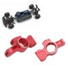 2Pcs Racing Rear Hub Carrier Set,Aluminum Alloy Rear Knuckle Arm Hub Carrier for 4 Tec 2.0 3.0 1/10 RC Car Upgrade Parts Accessories(Red),car Model Accessories view 4