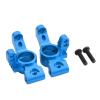 2Pcs Racing Rear Hub Carrier Set, Aluminum Alloy Rear Knuckle Arm Hub Carrier for 4 Tec 2.0 3.0 1/10 RC Car Upgrade Parts Accessories(Blue), car Model Accessories view 1