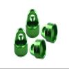 Aluminum 6061-T6 Damper Top Cap For GPM Optional And Original Shock Absorbers For Traxxas 1/8 4WD Sledge Monster Truck 95076-4 - 4Pc Set Green view 1