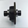 Medium Carbon Steel Center Diff Output Cup For Traxxas 1/8 4WD Sledge Monster Truck 95076-4 - 2Pc Set Black view 2