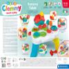 Clementoni 17704 Touch, Discover & Play Sensory Activity Table Building, Clemmy Soft Blocks for 10 Month Old, Bricks Washable-Made in Italy, Multicolor, 12,5 x 58 x 44 view 3
