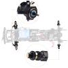 Hobbypark Front Steering Knuckles Wheel Weights Diff Cover Front Rear Extended 7mm Wheel Hex Hubs Adapters for Axial SCX24 Upgrades Set 1/24 RC Crawler Car view 2