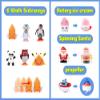 aruemp 28 Pieces Assorted Wind-up Toys for Kids, Wind Up Animals Bulk Flipping Walking Jumping Swimming Clockwork Toys Stocking Stuffers for Kids, Xmas Gifts view 4