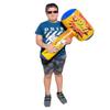 AMERICAN WIT Huge Super Hero Inflatable Bopper (30" x 17") Suprehero Inflate Hammer, Mullet for Play Fights and Action (2 Pack) view 4