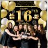 16th Happy Birthday Banner - Decorations for Men's Birthday Party view 3