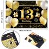 13th Birthday Banner & Decorations for Men's Party view 2