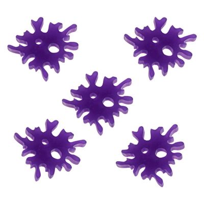 LITKO Blood Splat Tokens | Splatter | Alien | Orc | Casualty | Health | Wound | Pack of 5 |