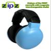 ZIPZ Baby & Toddler Earmuffs - ANSI-Certified Noise Protection, Audiologist-Recommended, Interchangeable Shells (0-4 Yrs) - Blue view 3