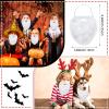 21 Pcs Halloween Dwarf Costume Seven Christmas Dwarf T-Shirt Gnome Hats Fake Beard for Christmas Fairy Tale Costumes(X-Large) view 4