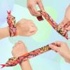 Chivao 24 Pcs Snake Slap Bracelets Reptile Party Favor Snake Snap Bracelets Animal Serpent Bracelet Reptile Birthday Party Supplies for Kids Parties Favors Christmas Gift, 24 Assorted Designs view 4