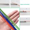 MAGICYOYO Pack of 12 Diabolo Strings, 60 Inch (1.5M) Pro Diabolo String for Chinese Yoyos, Blue, Green, Orange view 2