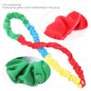 plplaaoo Colourful Elastic Tension Rope, Elastic Fleece Cooperative Stretchy Band, Integrations Dynamic Movement Exercise Latex Band Stretchy Creativs Movement Prop for Kids, Kids Fitness equipmen view 4