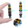 Que-T 4pcs Aluminum Alloy RC Shock Absorber for Axial Scx10 90046 D90 Trx4 Wraith 1/10 Crawler Car (70mm) view 2