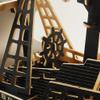 YOUUGIOR Wooden Sea Pirate Boat Puzzle Dollhouse DIY Kits Miniature Doll House 3D Puzzle view 3
