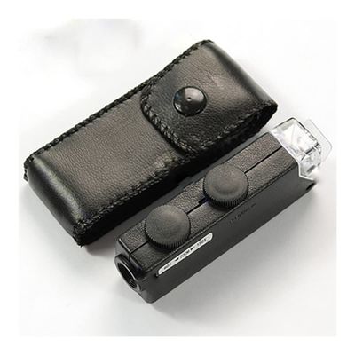 Microscope Accessories Kit Mini Handheld 60x-100x Pocket Microscope Magnifer Microscope Slides