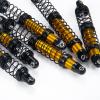 Que-T 4pcs Aluminum Alloy RC Shock Absorber for Axial Scx10 90046 D90 Trx4 Wraith 1/10 Crawler Car (100mm) view 3