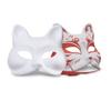 Alipis Diy Hand Painted Blank Cat Face Mask for Kids Paintable Paper Mache Animal Mask for Halloween Masquerade Costume Party and Classroom Creative Play 6.7X7 Inch Lightweight view 3