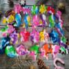 HOZKEAP 26 Packs Bluk Sea Animal Octopus fishs dolphins turtles sharks whales mini Pop Keychain,Birthday Party Favors Supplies summer students Prize , Backpack Charms Classroom Prizes view 3