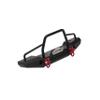 Treehobby RC Model Metal Front Bumper with 2 LED Light - Compatible with 1/10 RC Crawler Car Traxxas TRX4, Axial SCX10 Upgrade Parts view 3
