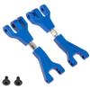4Pack Treehobby Metal Upper arm Swing arm Compatible with 1/10 Redcat Blackout XTE XBE SC Blackout SCBlackout SC ProBlackout xbeBlackout xbe ProBlackout XTEBlackout XTE Pro(Blue) view 2
