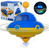 Light Up Spining Top Toy with Flashing Lights, Learning/Sensory Toys for Toddlers, Fidget Toys for Adult and Kids, Birthday Party Favors Toys for 3 4 5 6 7 8 9 10 Year Old Boys Girls view 1