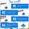 Light Up Spining Top Toy with Flashing Lights, Learning/Sensory Toys for Toddlers, Fidget Toys for Adult and Kids, Birthday Party Favors Toys for 3 4 5 6 7 8 9 10 Year Old Boys Girls view 2