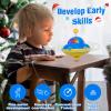 Light Up Spining Top Toy with Flashing Lights, Learning/Sensory Toys for Toddlers, Fidget Toys for Adult and Kids, Birthday Party Favors Toys for 3 4 5 6 7 8 9 10 Year Old Boys Girls view 4