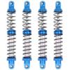 Treehobby 4Pcs Metal Shock Absorbers Oil Damper Adjustable RC Crawler Shock RC Damper Springs Compatible With 1/10 Axial SCX10 II 90046 Traxxas TRX4 RC4WD D90 TRX6 Redcat Gen 8 RC Crawler Car(100MM) view 1