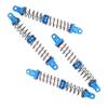 Treehobby 4Pcs Metal Shock Absorbers Oil Damper Adjustable RC Crawler Shock RC Damper Springs Compatible With 1/10 Axial SCX10 II 90046 Traxxas TRX4 RC4WD D90 TRX6 Redcat Gen 8 RC Crawler Car(100MM) view 2