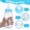 Ipetboom Baby Bottle Piggy Bank Clear Plastic Coin Bank 11 Inch Money Jar for Baby Shower Decoration Boys and Girls view 3