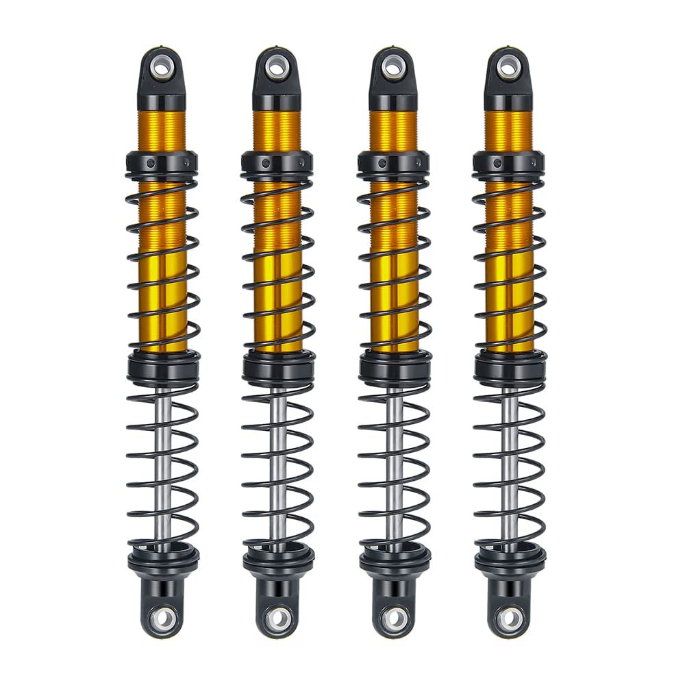 RC-Hub Aluminum Shock Absorber Oil Damper 70/80/90/100/110/120mm for 1/10 Axial SCX10 90046 TRX4 TRX6 RC Crawler Car (110mm)