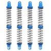 Treehobby 4Pcs Metal Shock Absorbers Oil Damper Adjustable RC Crawler Shock RC Damper Springs Compatible With 1/10 Axial SCX10 II 90046 Traxxas TRX4 RC4WD D90 TRX6 Redcat Gen 8 RC Crawler Car(120MM) view 1