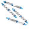 Treehobby 4Pcs Metal Shock Absorbers Oil Damper Adjustable RC Crawler Shock RC Damper Springs Compatible With 1/10 Axial SCX10 II 90046 Traxxas TRX4 RC4WD D90 TRX6 Redcat Gen 8 RC Crawler Car(120MM) view 2